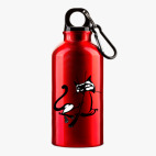 Металлическая бутылка 400 мл UV-DTF