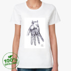 Женская футболка органик