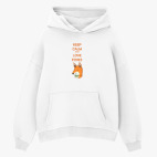 Толстовка худи оверсайз