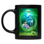 Кружка цветная UV-DTF