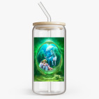 Банка с бамбуковой крышкой