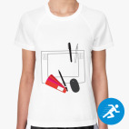 Женская спортивная футболка
