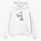 Толстовка худи оверсайз