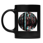 Кружка цветная UV-DTF