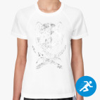 Женская спортивная футболка