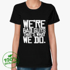 Женская футболка органик