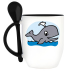 Кружка с ложкой