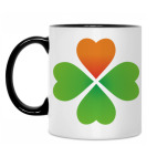 Кружка двухцветная