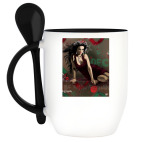 Кружка с ложкой