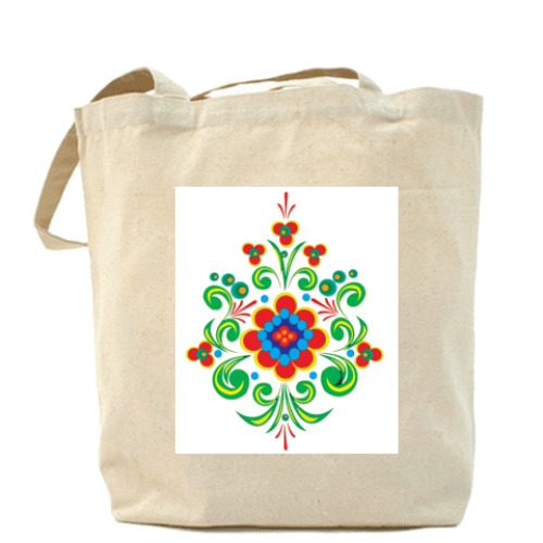 Сумка шоппер с принтом Холщовая сумка