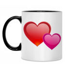 Кружка двухцветная