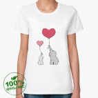 Женская футболка органик