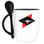 Кружка с ложкой