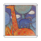 Девочка и звери.