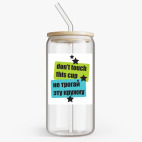 Банка с бамбуковой крышкой