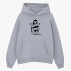 Толстовка худи оверсайз