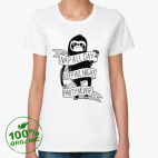 Женская футболка органик