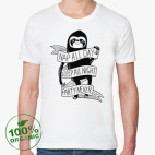 Мужская футболка органик