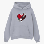 Толстовка худи оверсайз