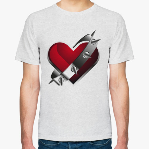 Футболка с принтом Сердце