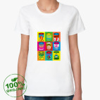 Женская футболка органик