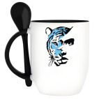 Кружка с ложкой