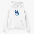 Толстовка худи оверсайз