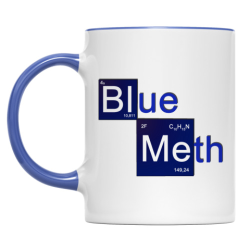 Кружка Синий мет