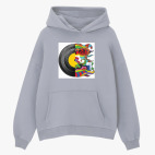 Толстовка худи оверсайз