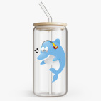 Банка с бамбуковой крышкой