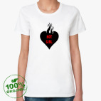 Женская футболка органик