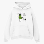 Толстовка худи оверсайз