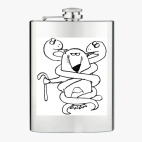 Фляжка стальная