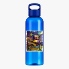 Прозрачная спортивная бутылка