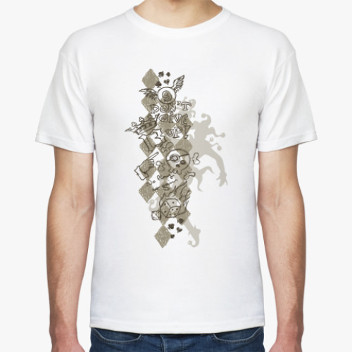 Футболка с принтом Just play