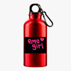 Металлическая бутылка 400 мл UV-DTF