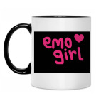 Кружка двухцветная