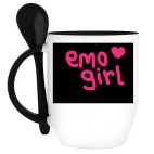 Кружка с ложкой