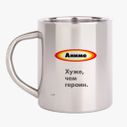 Кружка металлическая