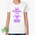 Женская футболка органик