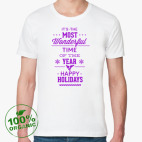 Мужская футболка органик