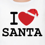 Новогодний принт I Love Santa