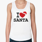 Новогодний принт I Love Santa