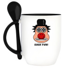 Кружка с ложкой