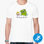 Мужская спортивная футболка