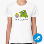 Женская спортивная футболка