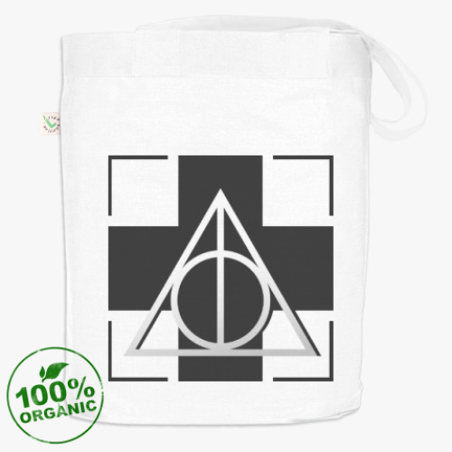 Сумка шоппер с принтом Death Hallows AURORS