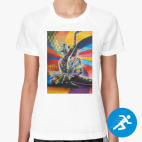 Женская спортивная футболка