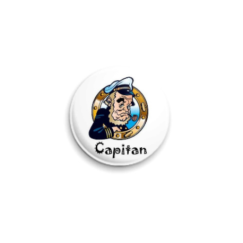 Значок 25мм Capitan