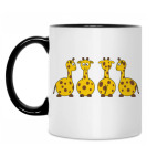 Кружка двухцветная